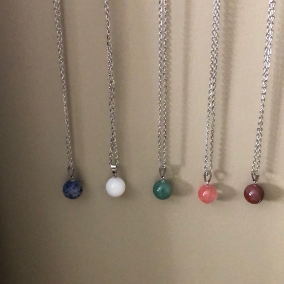 🦋4/30$$$ Authentic Crystal Necklaces - Picture 2 of 4